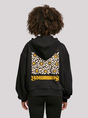 F4NT4STIC Sweatshirt 'Sommer Sonnenblume' in Zwart