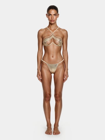 Bas de bikini 'Mia' GOD SAVE QUEENS en or