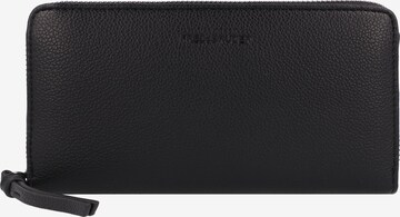 FREDsBRUDER Wallet in Black: front