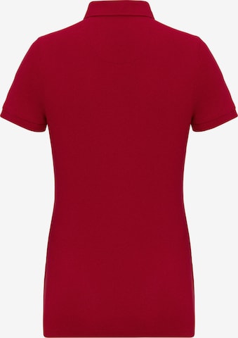 DENIM CULTURE Koszulka 'Eostre' w kolorze czerwony