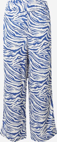 Wide Leg Pantalon DEDICATED. en bleu : devant