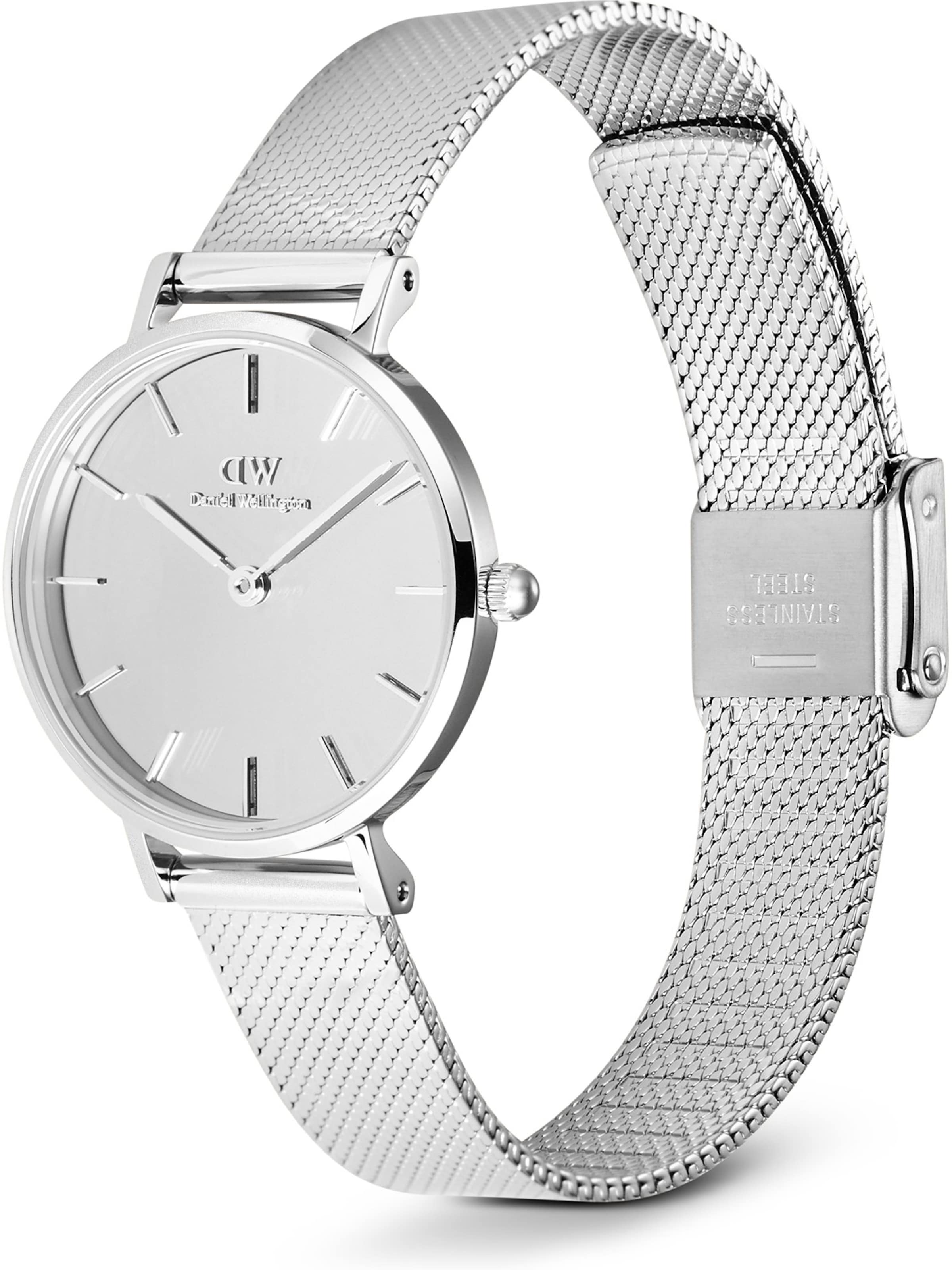 Daniel Wellington Uhr in Silber: Vorderseite