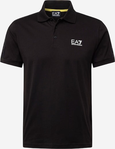 EA7 Emporio Armani Poloshirt in schwarz / weiß, Produktansicht