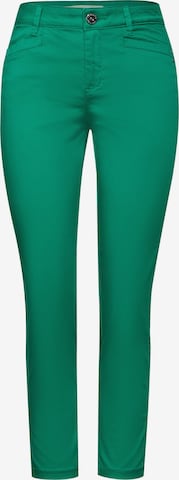 STREET ONE Chino Pants in Green: front