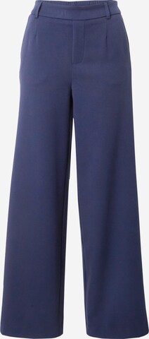 VILA Trousers 'Varone' in Blue: front