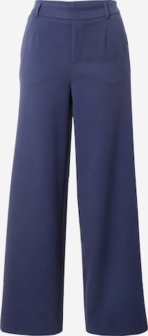 VILA Wide leg Trousers 'Varone' in Blue: front