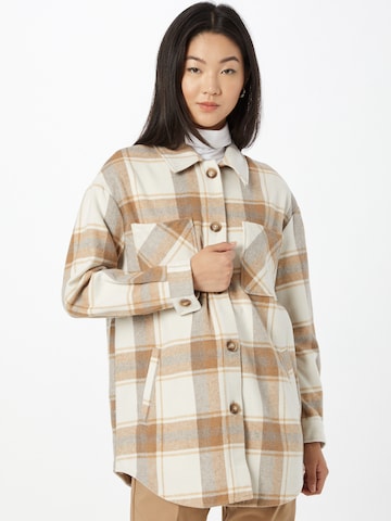 VILA Between-season jacket 'Kimmi' in Brown: front