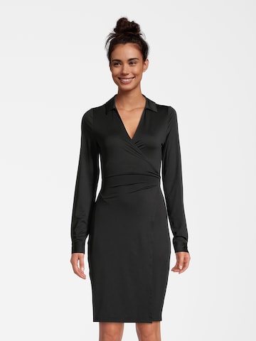 Orsay Dress in Black: front