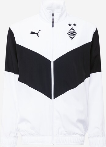 PUMA - Chaqueta deportiva en blanco: frente