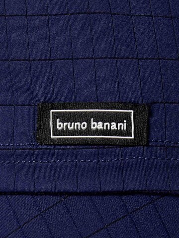 Bruno Banani - Camiseta 'Check Line 2.0' en azul