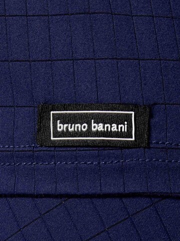 BRUNO BANANI T-Shirt 'Check Line 2.0' in Blau