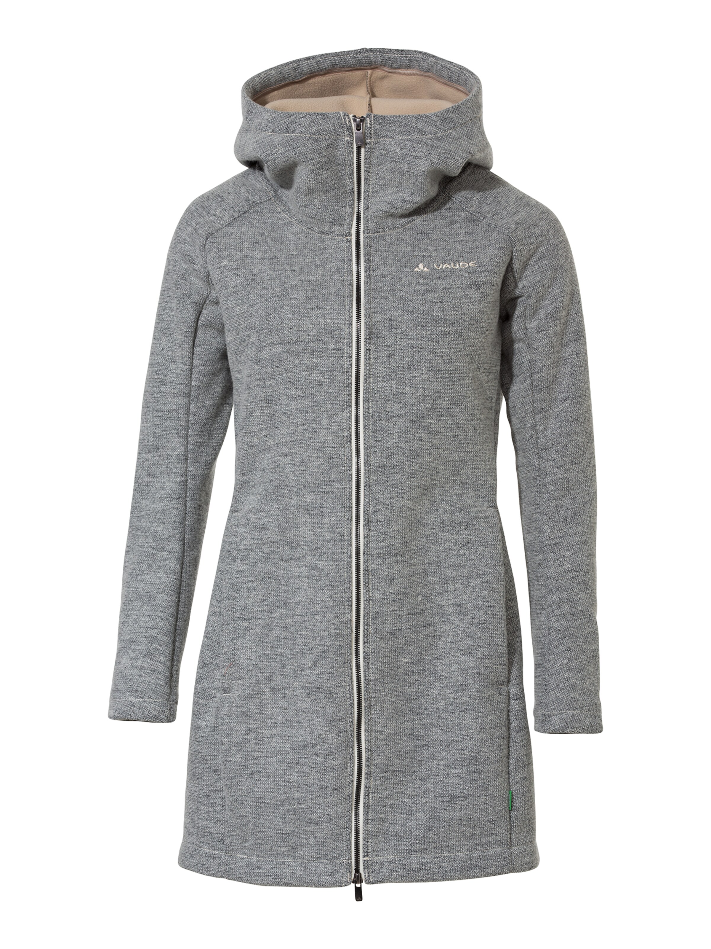 VAUDE Outdoormantel ' Tinshan' in Grijs: voorkant