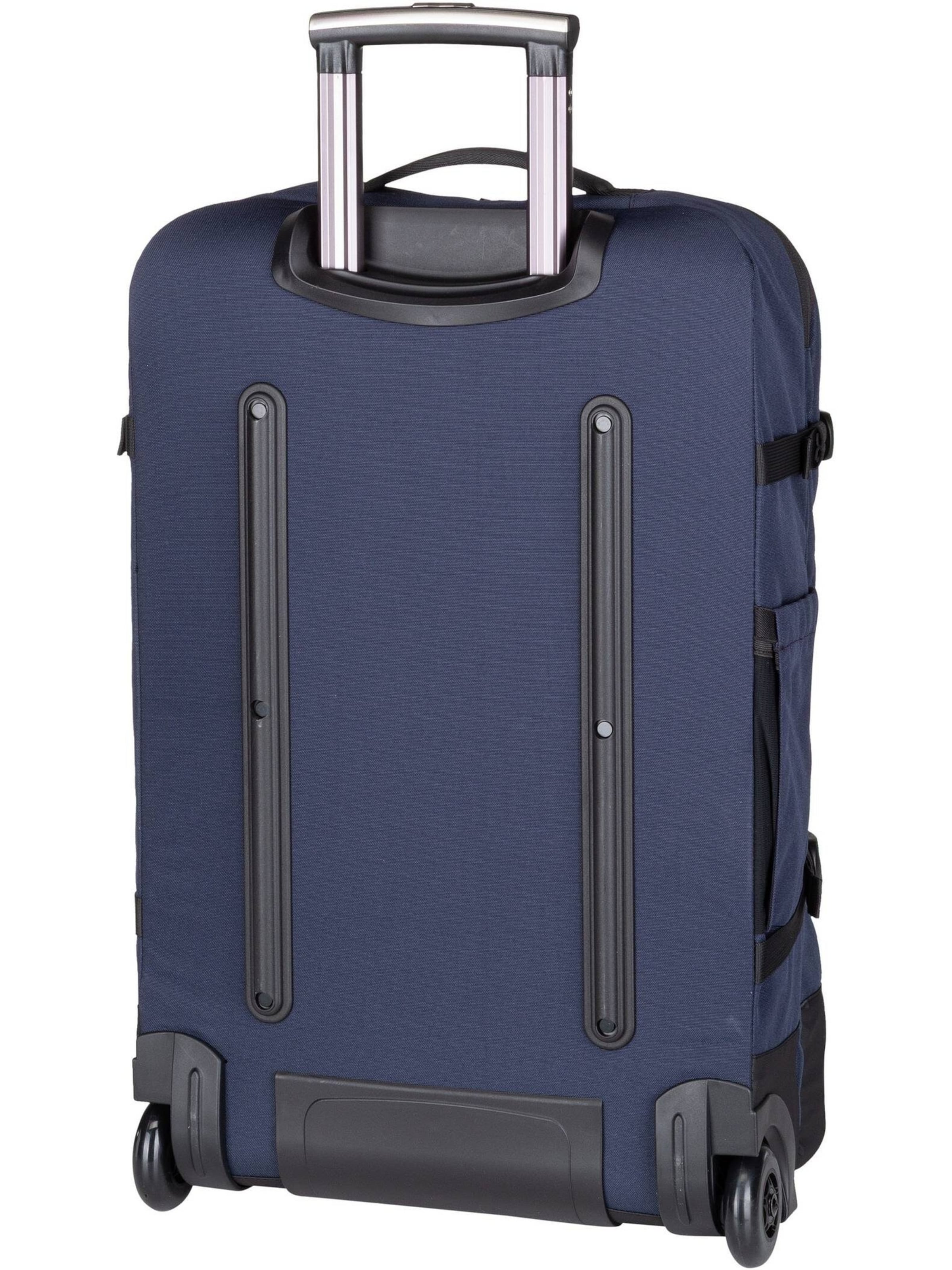 Cabaia Trolley 'Soft Suitcase Medium' in Blau