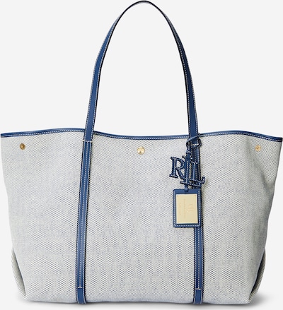 Lauren Ralph Lauren Shopper torba 'EMERIE' u tamno plava / prljavo bijela, Pregled proizvoda