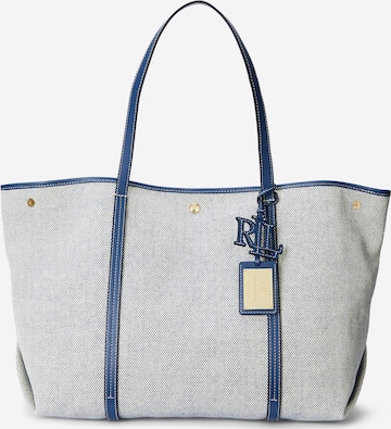 mėlyna Lauren Ralph Lauren Pirkinių krepšys 'EMERIE': priekis