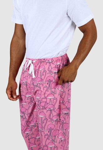 Pantalon de pyjama 'Greater Flamingos' Lousy Livin en rose