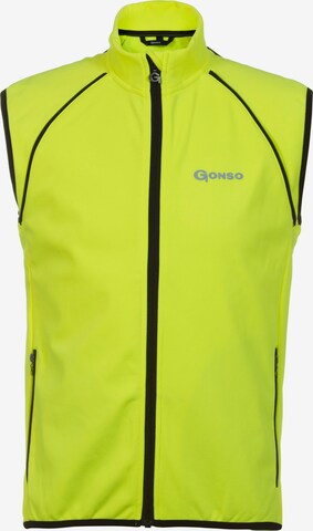 GONSO Athletic Jacket 'Zipp' in Yellow
