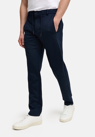 Regular Pantalon chino 'Harngate' Kronstadt en bleu