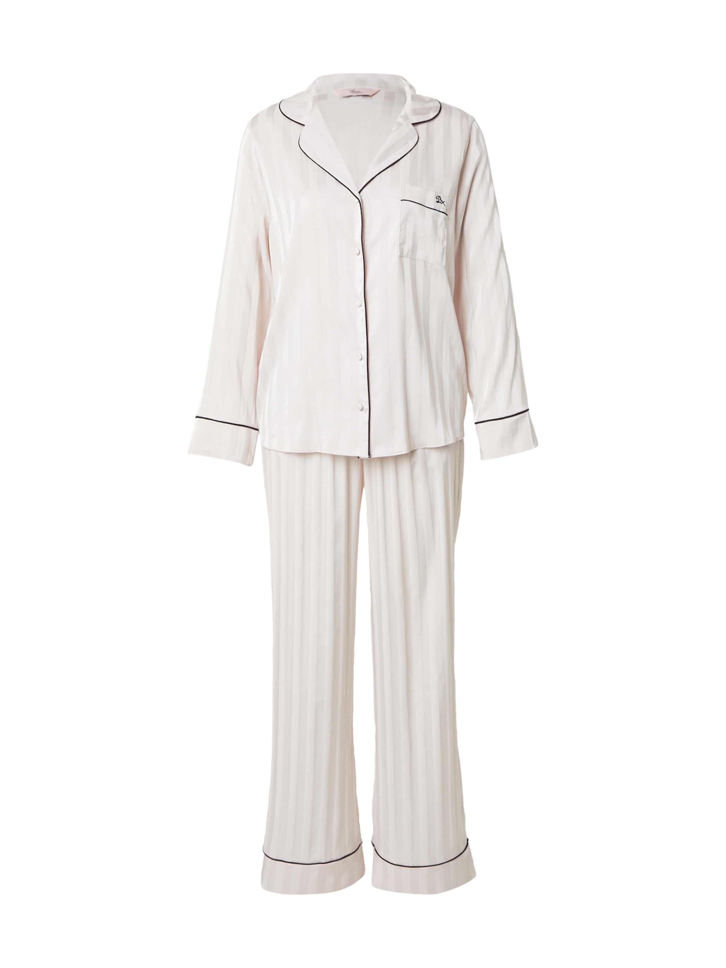 Boux Avenue Pyžamo – bílá: přední strana