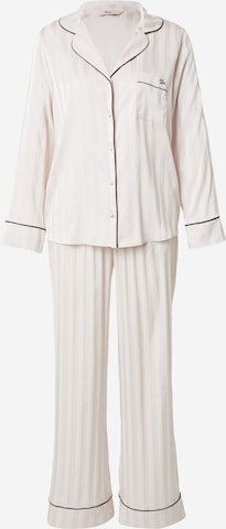 Pyjama Boux Avenue en blanc : devant