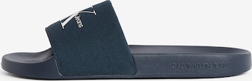 Mule Calvin Klein Jeans en bleu : devant