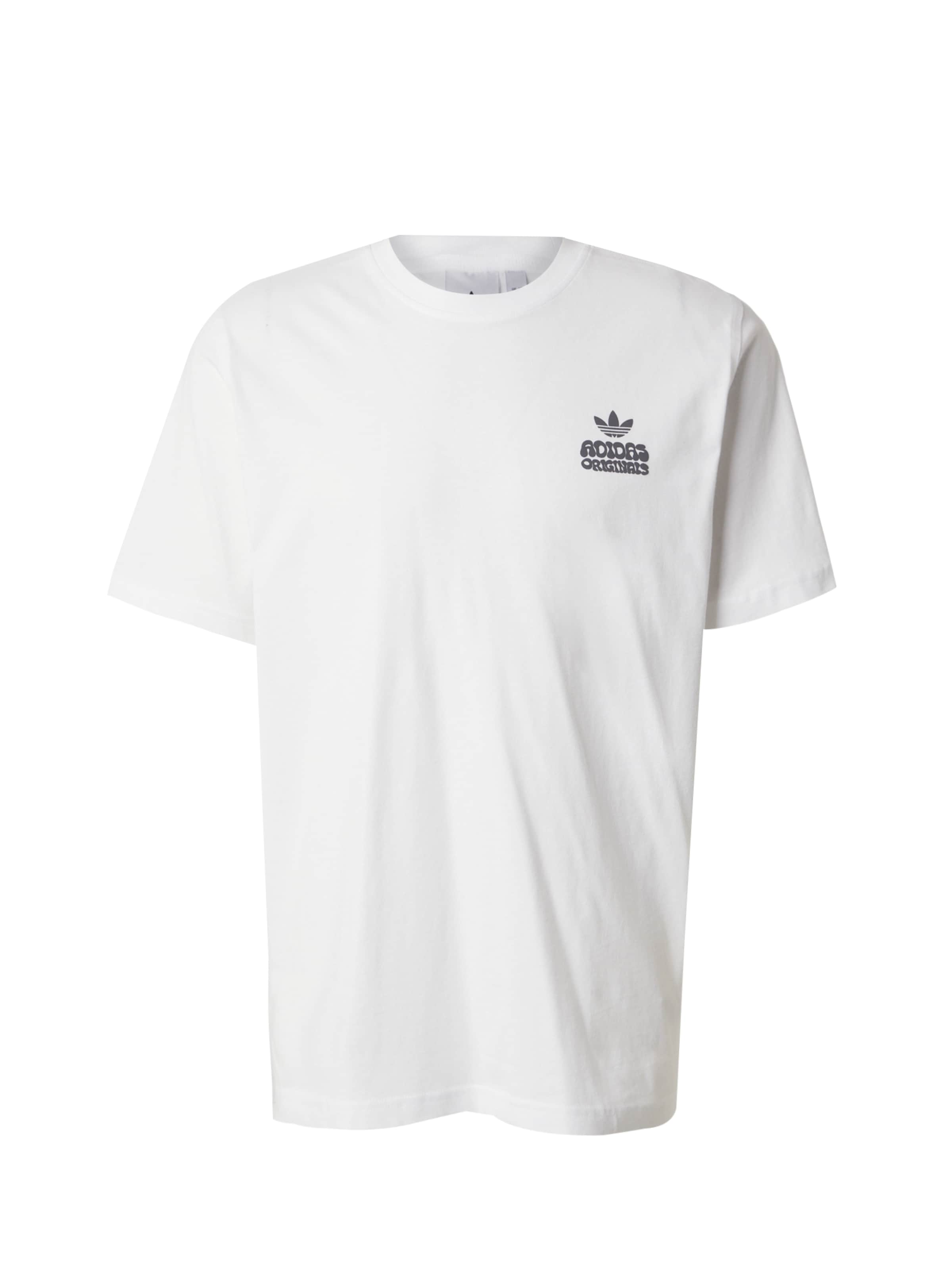 ADIDAS ORIGINALS Tričko 'FLORA' - Biela: predná strana