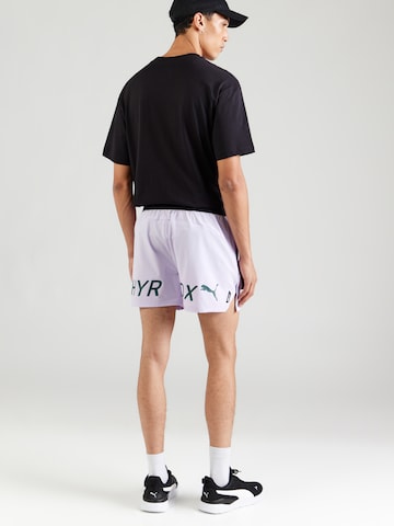PUMA regular Παντελόνι φόρμας 'PUMA x HYROX PWRMODE' σε λιλά