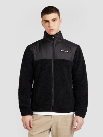 Veste en polaire 'Cristofi' ELLESSE en noir : devant