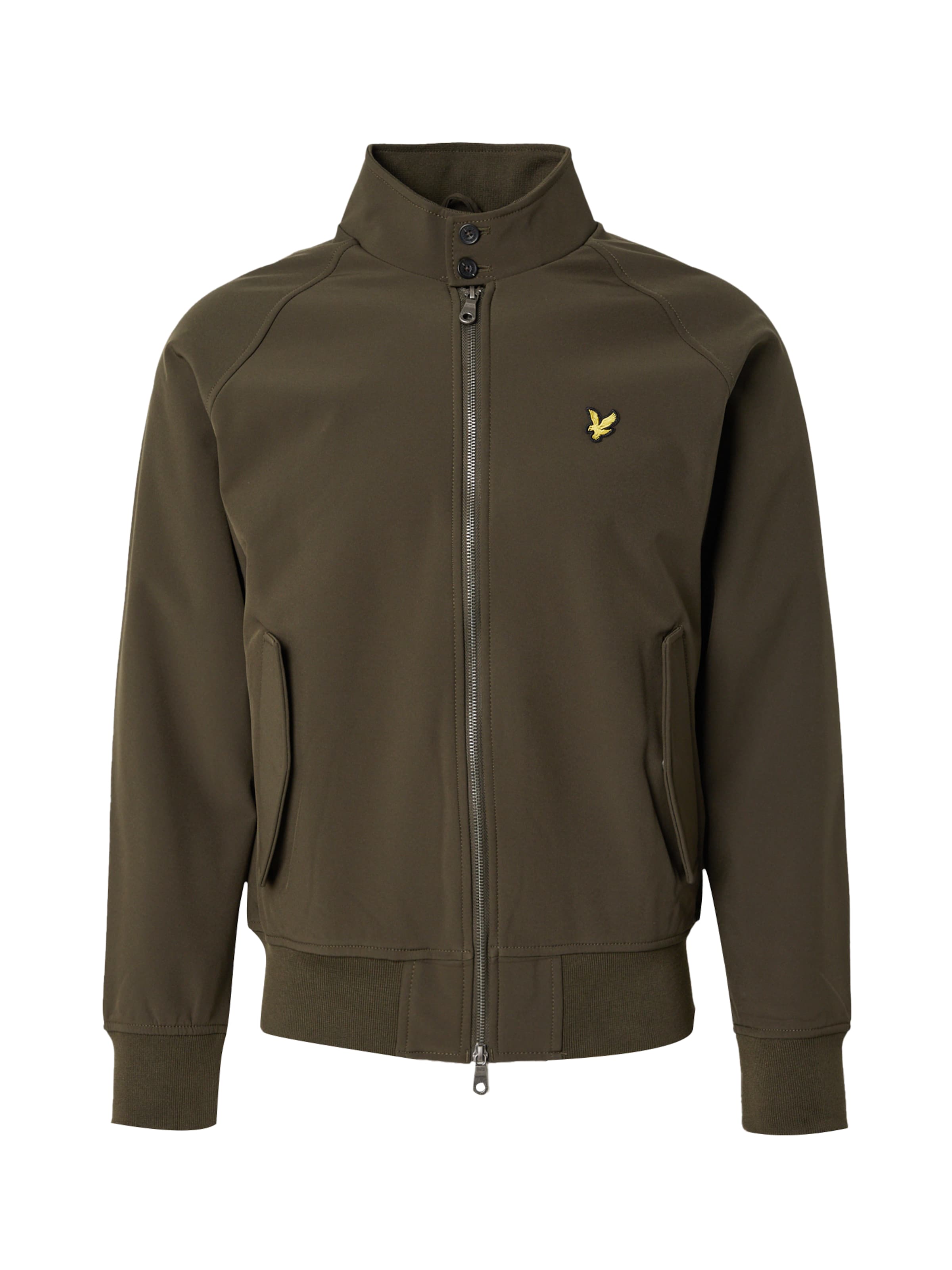 Lyle & Scott Overgangsjakke 'Harrington' i grøn: forside