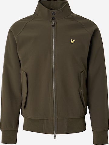 Veste mi-saison 'Harrington' Lyle & Scott en vert : devant