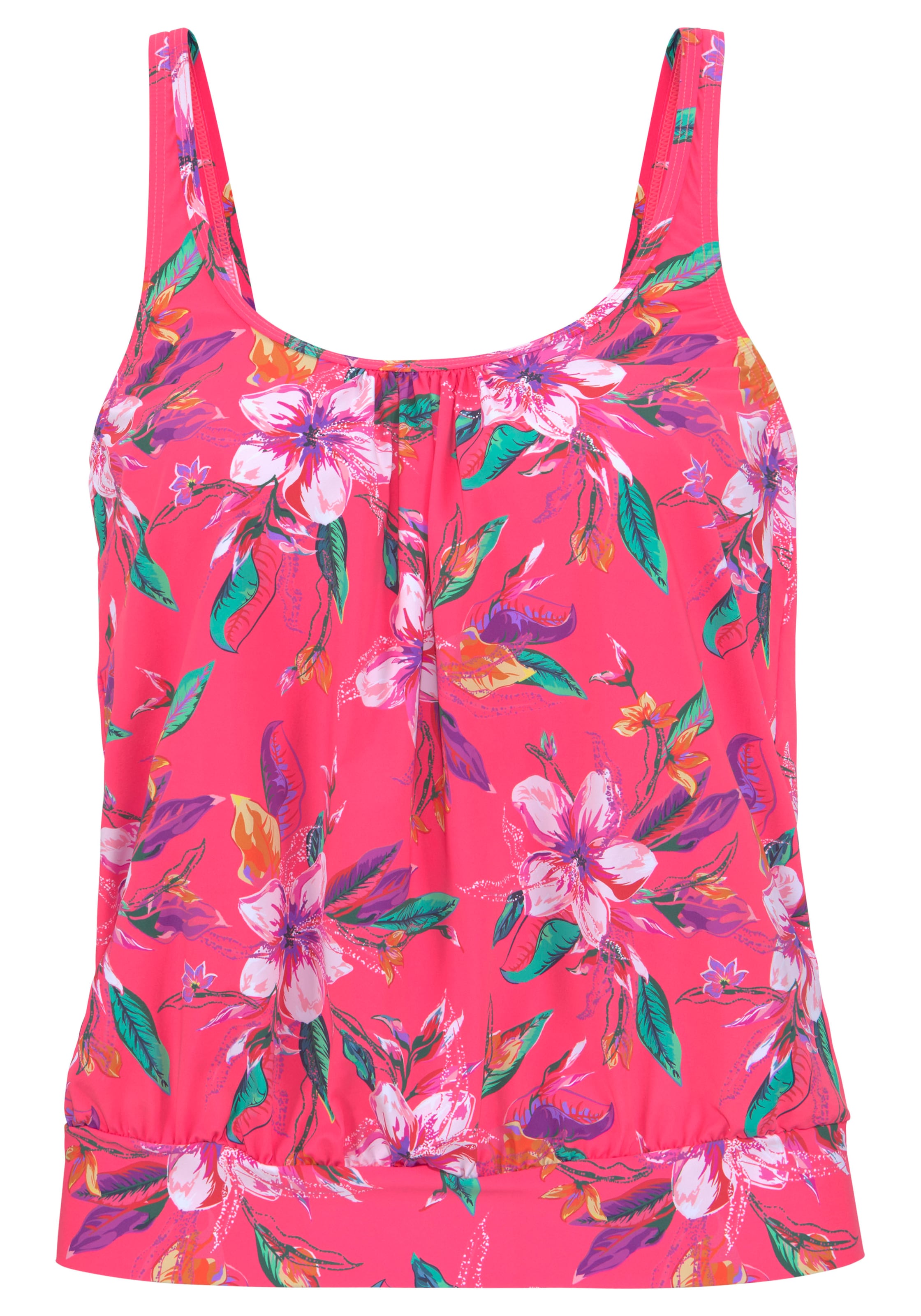 Bustier Haut de tankini LASCANA en rose : devant