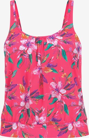 Haut de tankini LASCANA en rose : devant