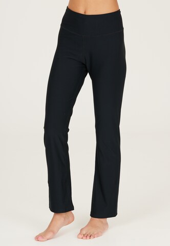 Athlecia Skinny Workout Pants 'Dormmi' in Black: front