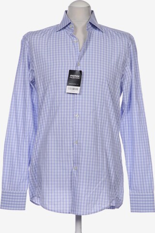 BOSS Button Up Shirt in M in Purple: front