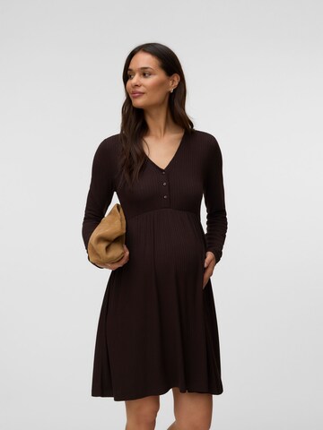 MAMALICIOUS Kleid in Braun