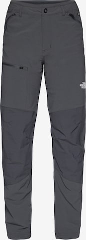 Pantalon outdoor THE NORTH FACE en gris : devant