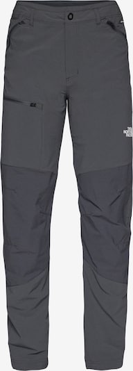 THE NORTH FACE Hlače za vanjske uvjete veličine XXS/regular u antracit siva / tamo siva / bijela, Pregled proizvoda