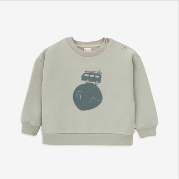 KNOT Sweatshirt 'Van Life' in Green: front