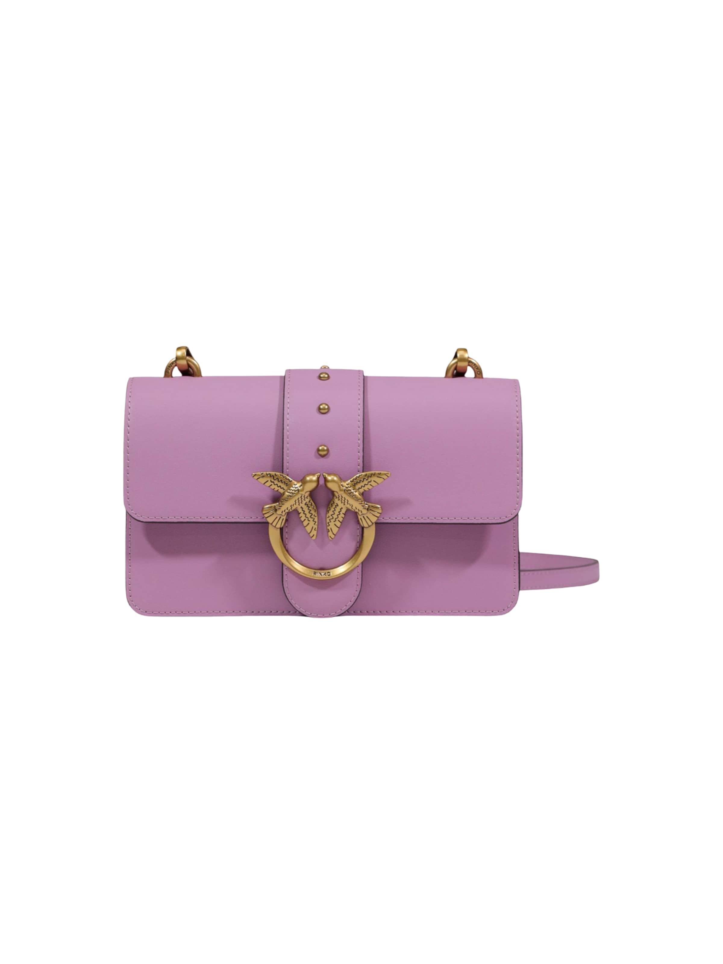 PINKO - Bolso de hombro 'LOVE ONE' en lila: frente