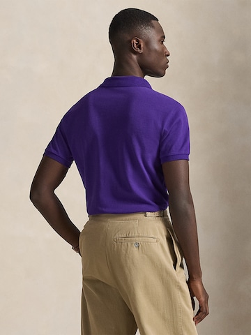 Polo Ralph Lauren Bluser & t-shirts 'SSKCSLIM1-SHORT SLEEVE-KNIT' i lilla