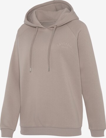 LASCANA Sweatshirt in Beige