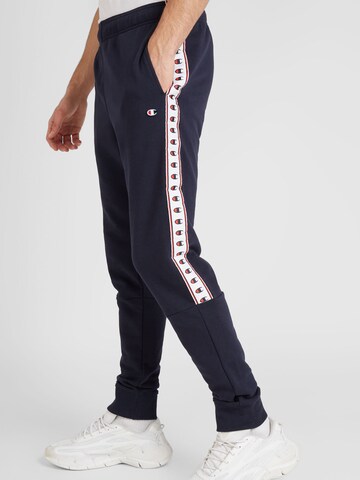 Effilé Pantalon Champion Authentic Athletic Apparel en bleu