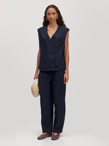 EDITED Gilet 'Dawn' in Blauw