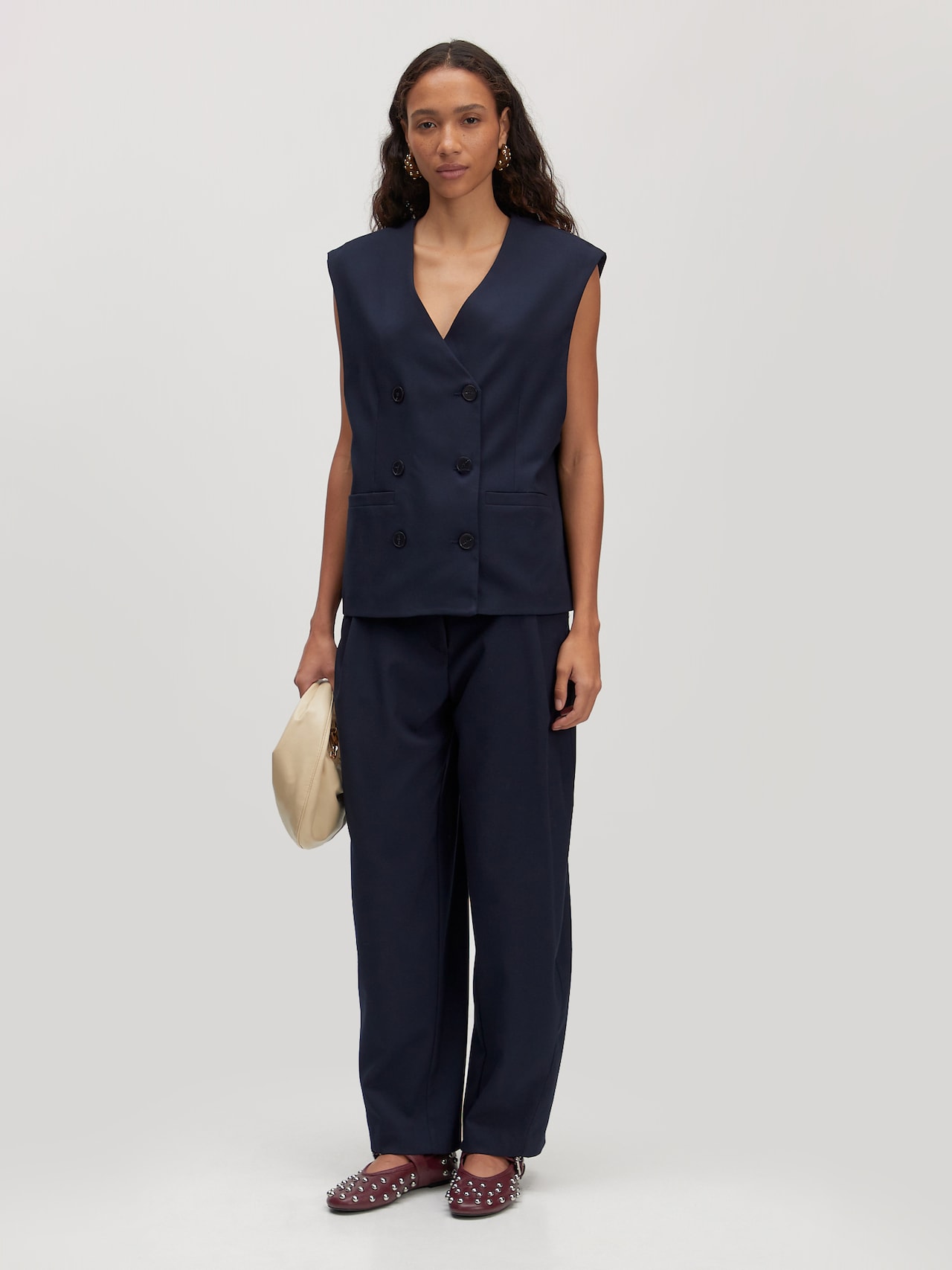 EDITED Gilet da completo 'Dawn' navy