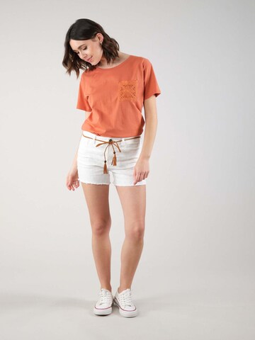 Regular Pantalon 'Lio' Deeluxe en beige