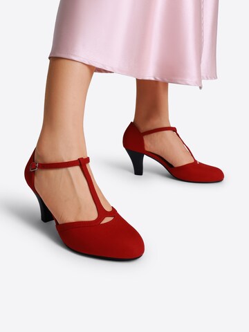 Dream Pairs Pumps in Rood