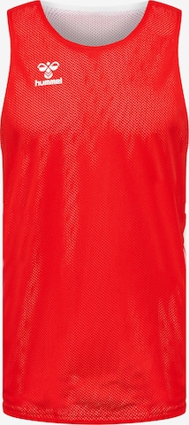 Maglia funzionale di Hummel in rosso: frontale