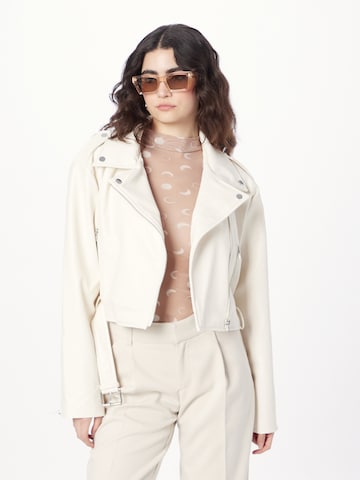 Gina Tricot Between-Season Jacket 'Amalia' in White: front