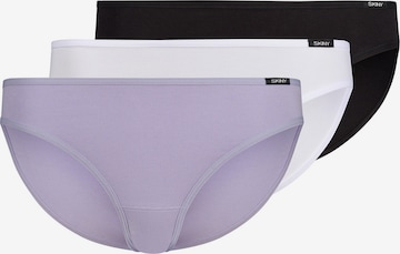 Slip 'Rio' Skiny en violet : devant