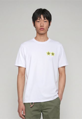 EDWIN T-Shirt 'Sakura' in Weiß